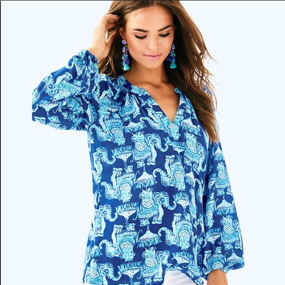 EUC Lilly Pulitzer Martinique Blouse